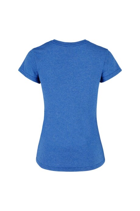 Camiseta jaspe a la base dama royal jaspe