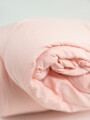 Acolchado 2 Plazas Queen Microfibra Washed Durazno