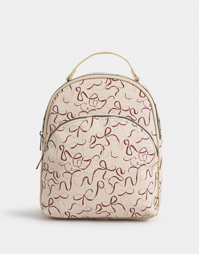 Mochilas Urbanas Mochila Puffy Flores - Estampado Flores