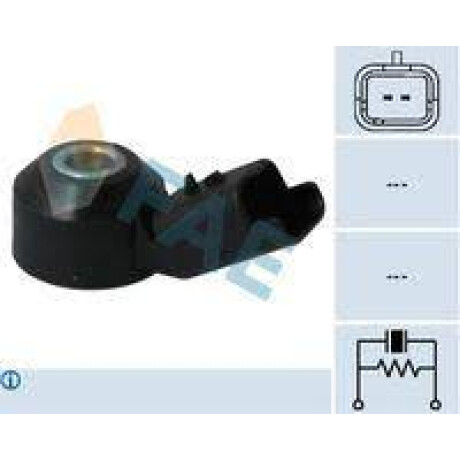 INYECCION PARTES CITROEN - PEUGEOT SENSOR DETONACION C/RESIST. PART.C4 C5 206 1.6 16V FAE INYECCION PARTES CITROEN - PEUGEOT SENSOR DETONACION C/RESIST. PART.C4 C5 206 1.6 16V FAE