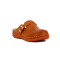 Wonder Zueco Dama Confort Tira C/ Hebilla Marron
