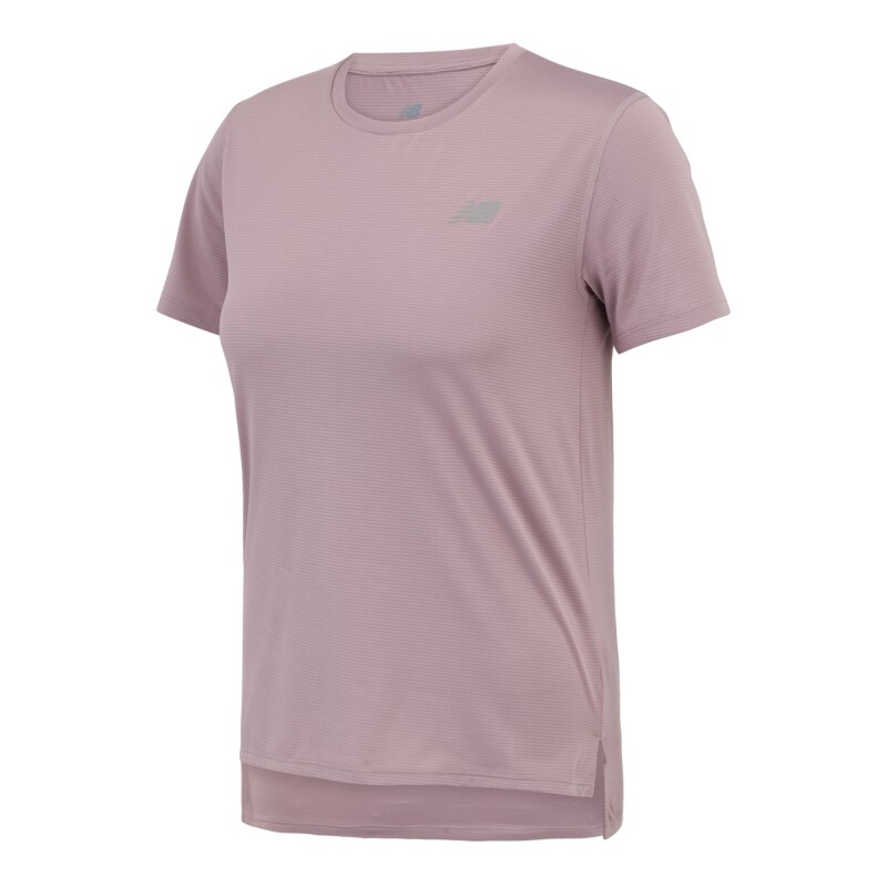 Remera New Balance de Dama - SHORT SLEEVE - WT41222ICW ICEWINE