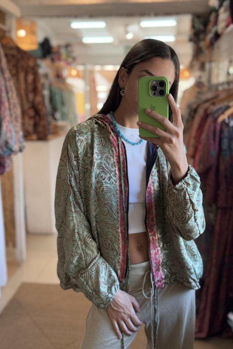 Campera Bruma corta - Verdes 