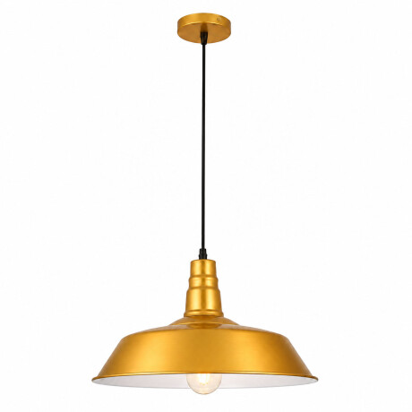 Lámpara Colgante Vintage E27 Acero Retro Decorativa Dorado