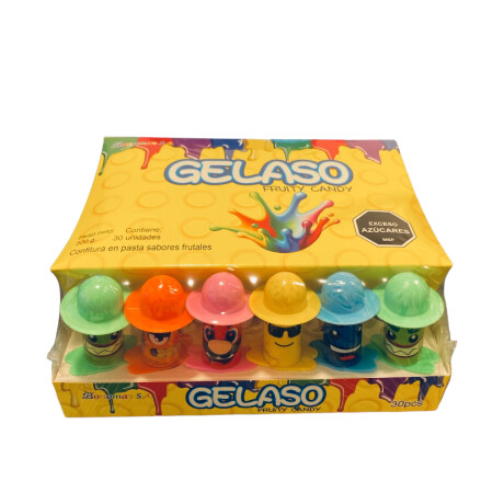 Caramelo en Gel Gelaso C/Sombrero x 30 Caramelo en Gel Gelaso C/Sombrero x 30