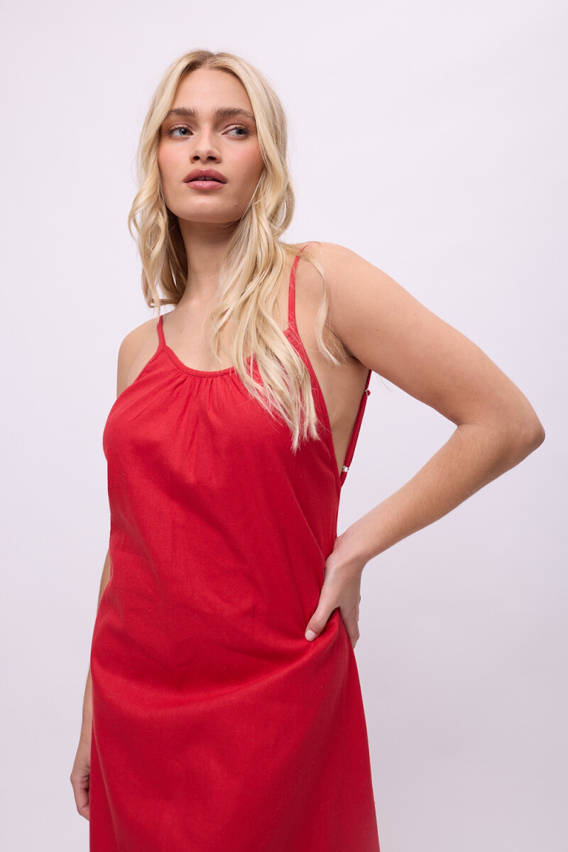 Vestido Croma Rojo