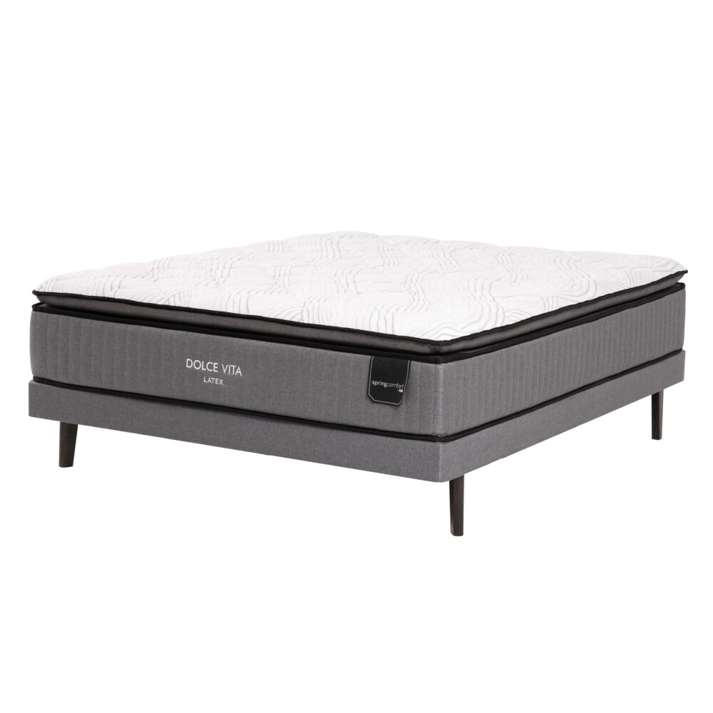 SOMMIER 2 PLAZAS RESORTES DOLCEVITA