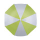 Sombrilla 1,80 mrs Polyester 50+UV VERDE/BLANCO