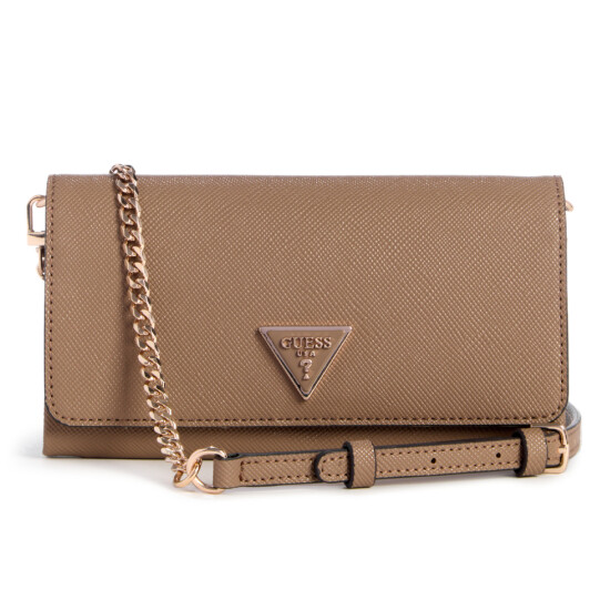 Cartera Guess Noelle Chica Beige 0