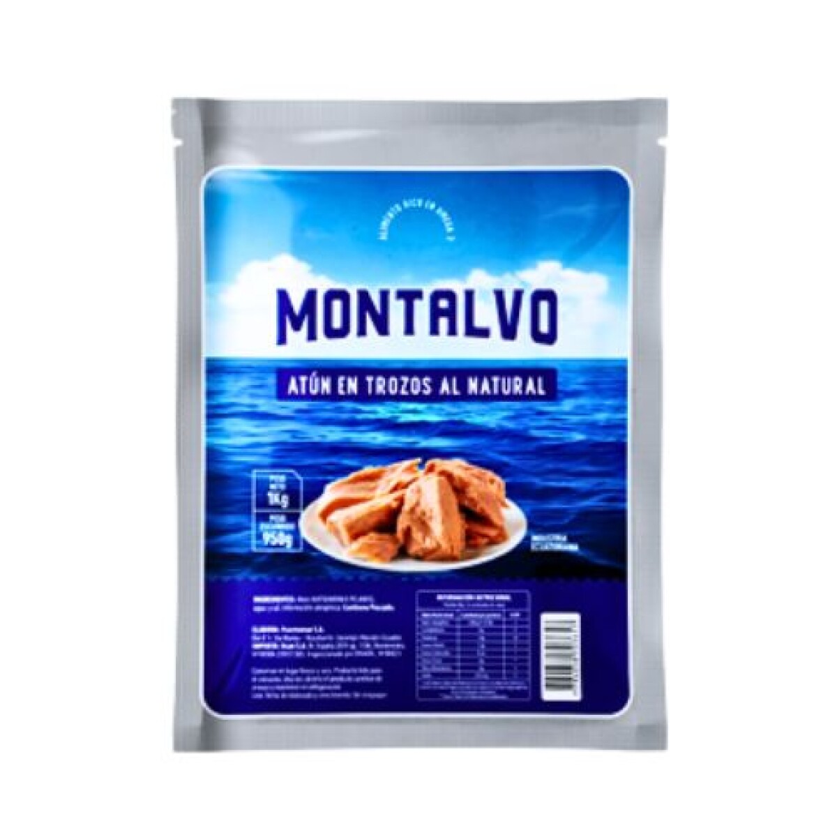 Atún al Natural en trozos Montalvo - 1 kg 