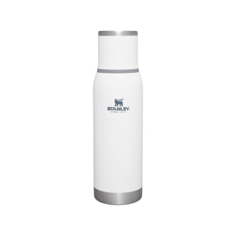 Termo Stanley Adventure To-Go 750 ml con Tapón Cebador y Taza Blanco Polar