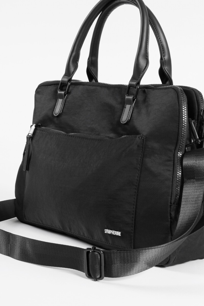 Cartera briefcase porta laptop negro