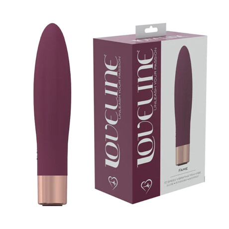 Mini Vibrador Loveline Fame Rojo