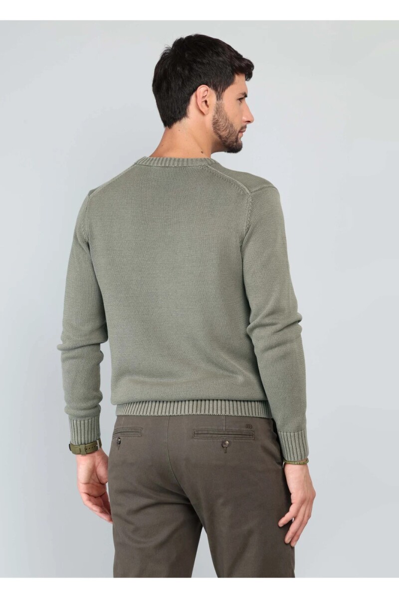 Sweater a la Base Arrow VERDE