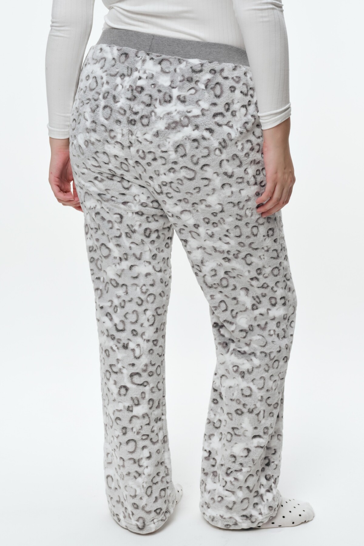 Pantalón Flip Leopardo Gris