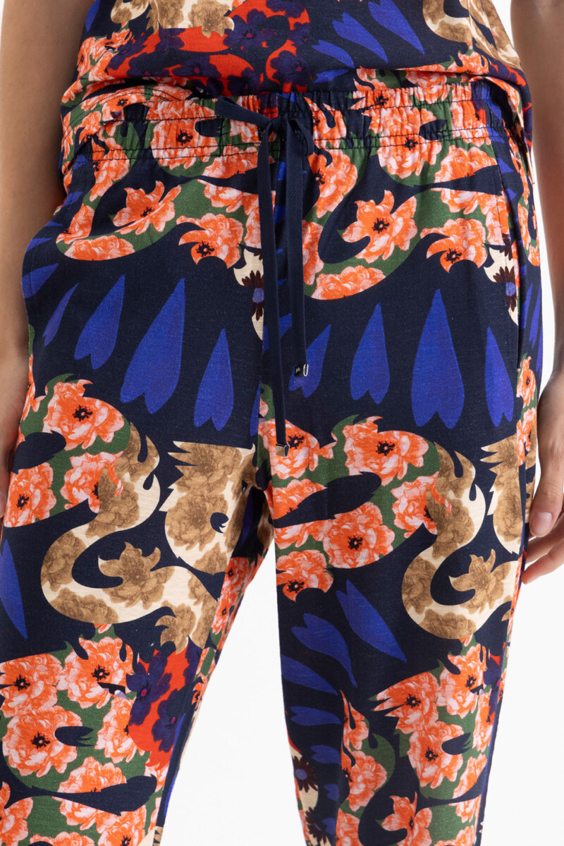 BABUCHA AMALIA Azul Marino