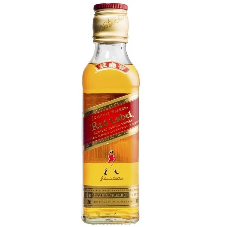 WHISKY JOHNNIE WALKER RED LABEL PETACA 200 CC WHISKY JOHNNIE WALKER RED LABEL PETACA 200 CC