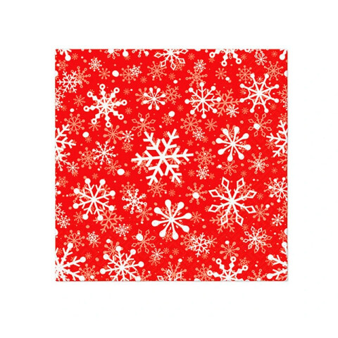 Servilleta Copos en Rojo x20 Servilleta Copos en Rojo x20