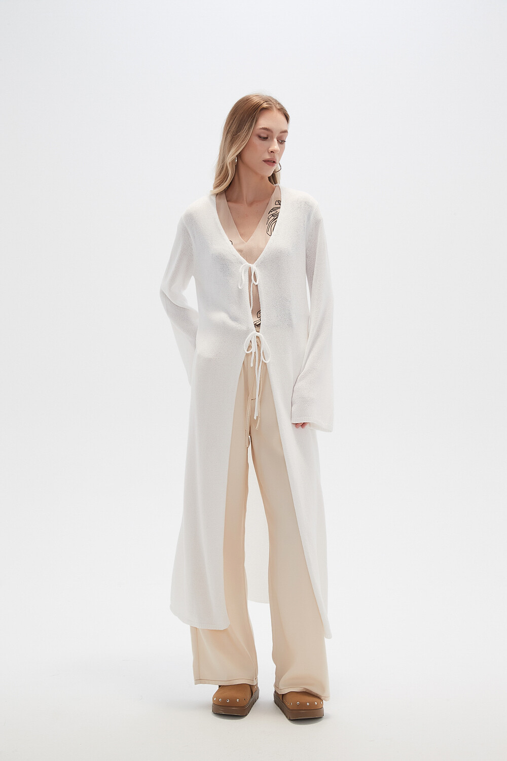 Saco Awieka Marfil / Off White