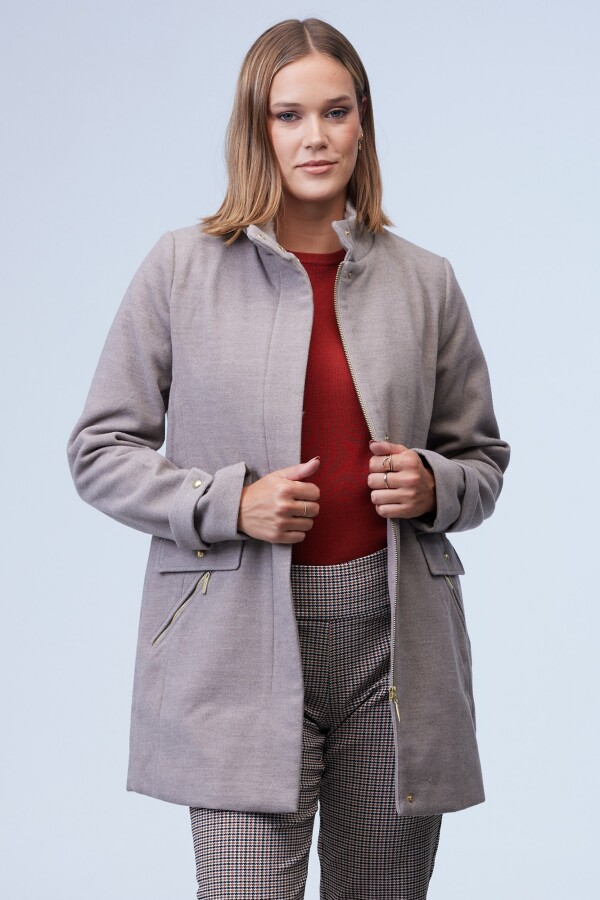 Tapado Zips BEIGE
