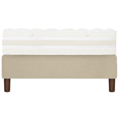 SOMMIER 1 PLAZA Y MEDIA RESORTES POCKET DENSIDAD SIMPHONY