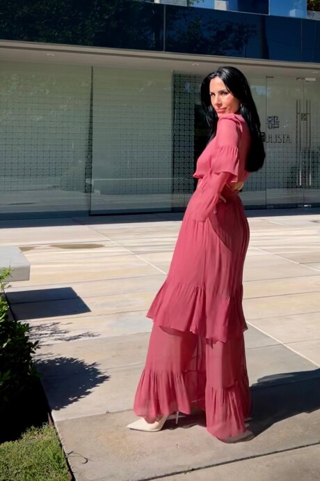 Vestido Moramay Rosa viejo