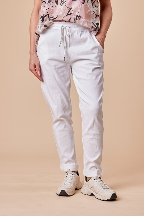 PANTALON VICENZA Blanco