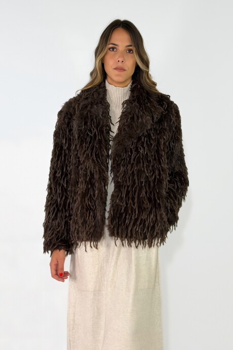 CHAQUETA TALMA Marron