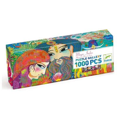 Puzzle Gallery Magic India 1000 piezas Djeco Puzzle Gallery Magic India 1000 piezas Djeco