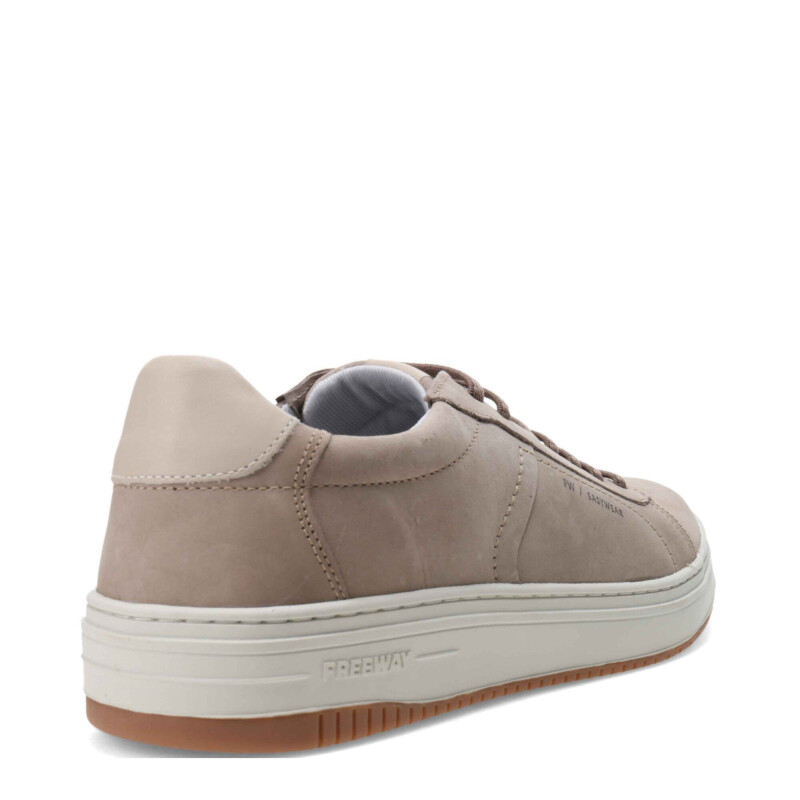 Zapatos de Hombre Freeway Casual Taupe (Nobuk)