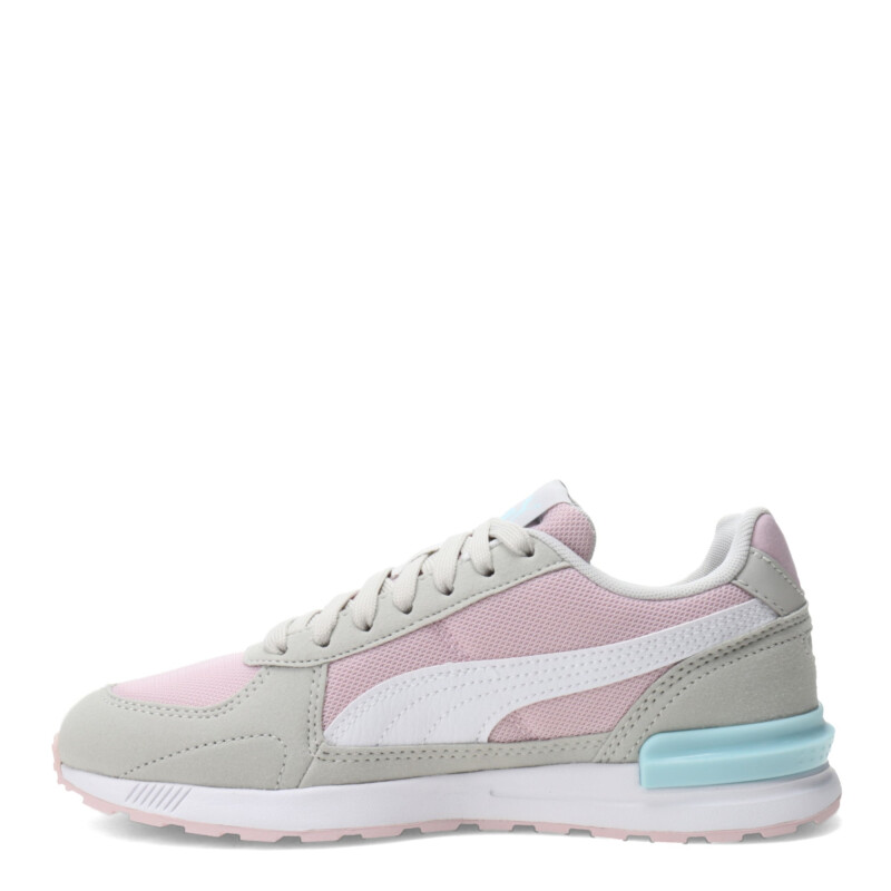 Championes Infantiles Puma Graviton Rosado - Gris - Blanco