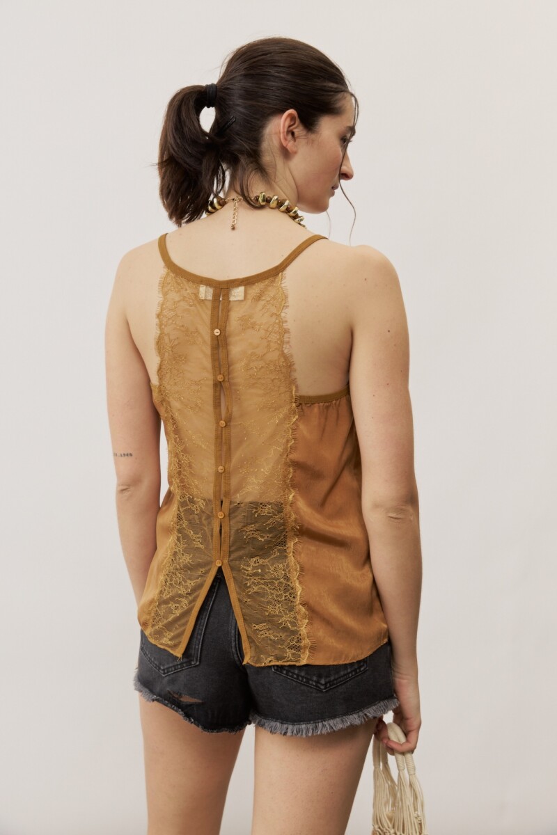 Musculosa Cel MOSTAZA
