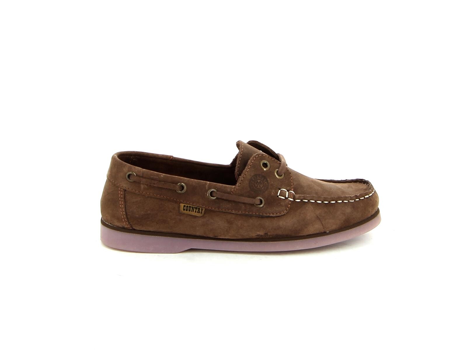 Mocasin Country de hombre Nautico Nobuk - Chocolate 