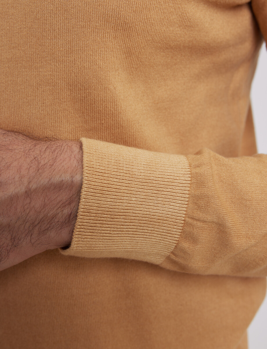470176 SWEATER Camel