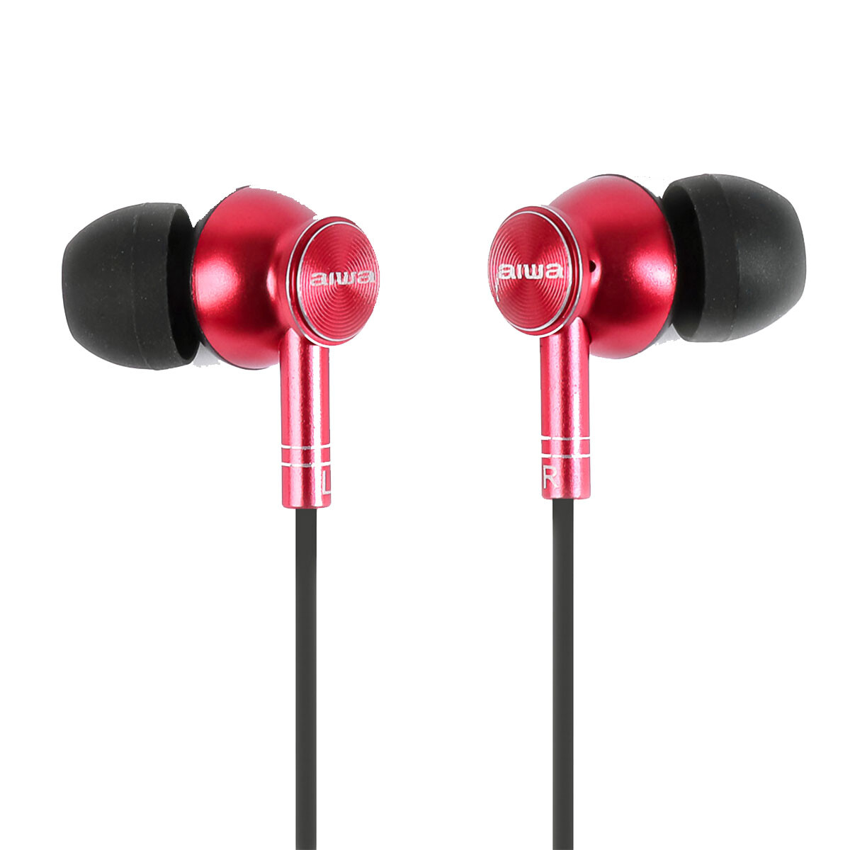 Auriculares In Ear Aiwa Awf1r Rojo 