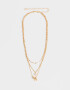 Collares Cortos De inicial Collar Corto De Inicial "a" - Dorado