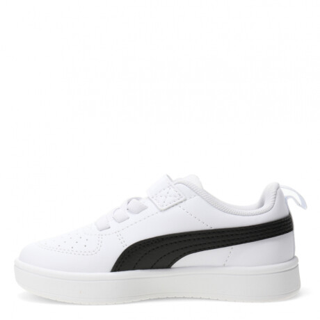 Championes Infantiles Puma Rickie AC PS Kids Blanco - Negro