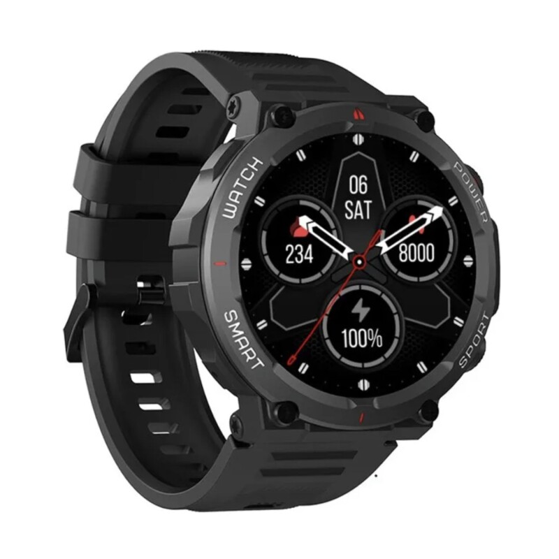Reloj Inteligente Smartwatch Deportivo Resistente Blackview W50 Negro