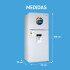 Heladera Inverter Enxuta Renx410dw HELADERA ENXUTA DISPENS. 410DW BLANCA AP