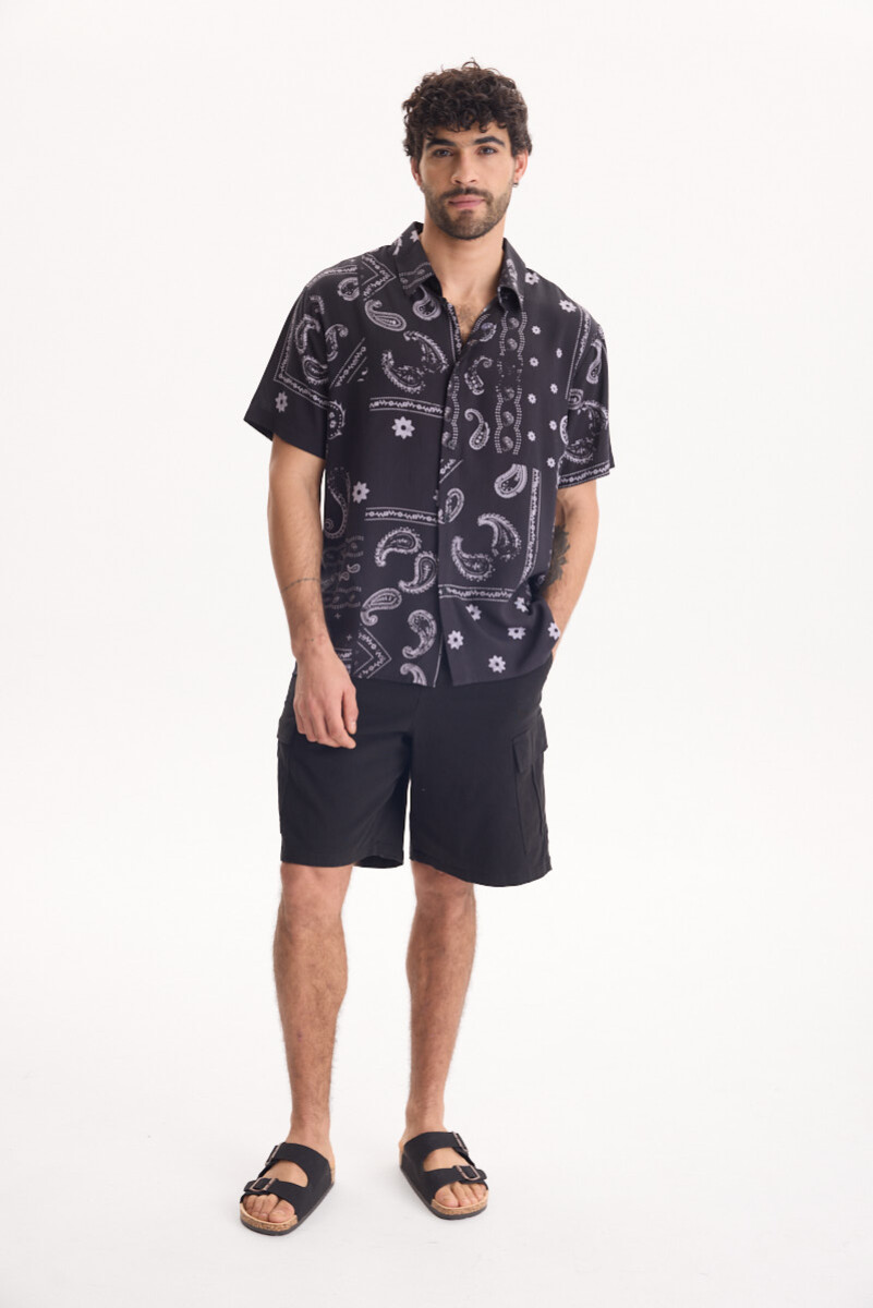 Camisa Tokyo - Negro 