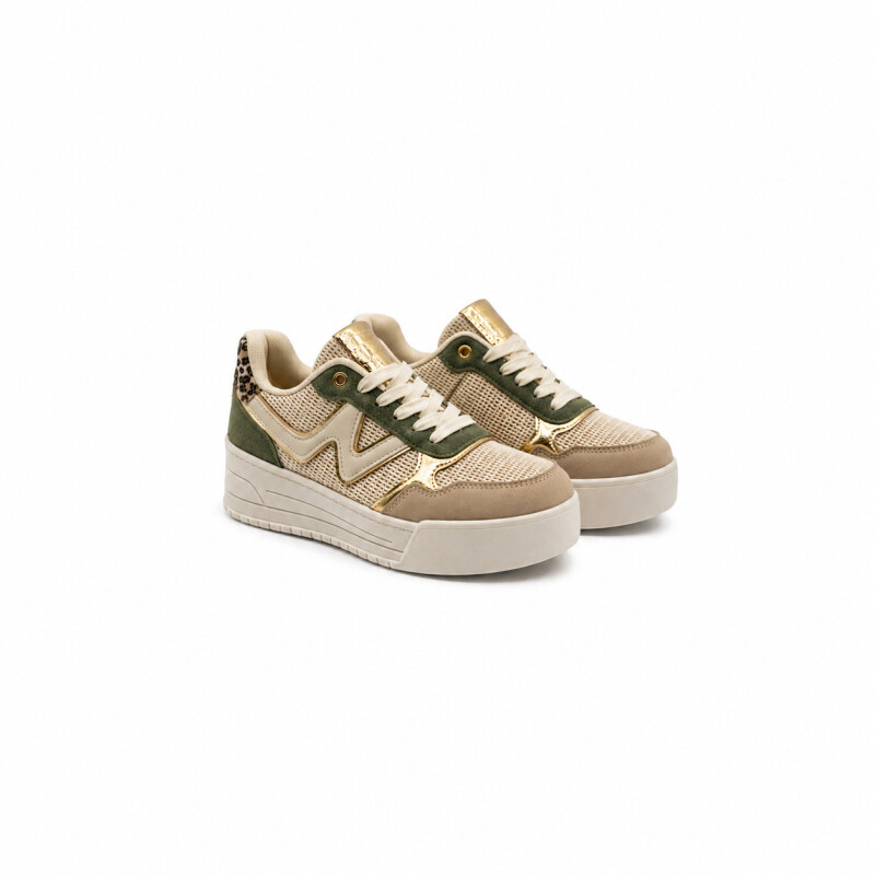 Calzado deportivo Dama Osada BEIGE/GREEN