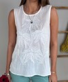 Blusa Palm blanco