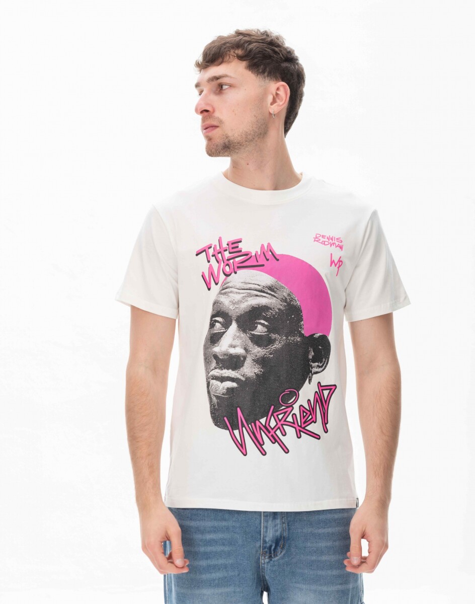 Remera Rodman - Blanco 