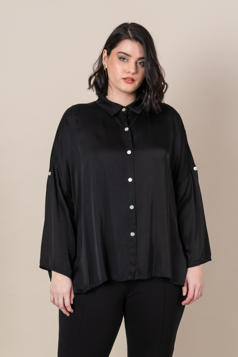CAMISA SOLAR Negro