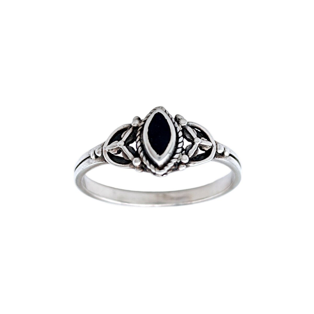 Anillo Vintage-Plata 925-Piedra Onix-AN3344 - conpiedra 