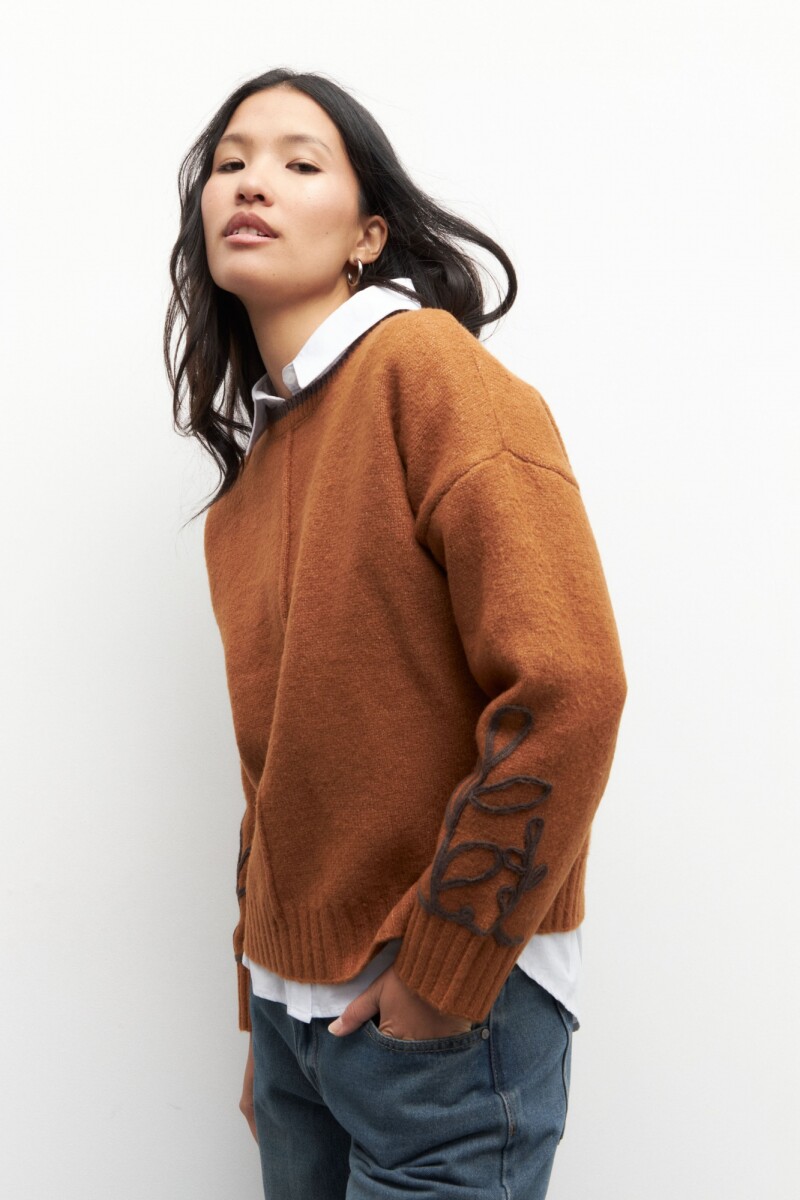 SWEATER MERVIN Camel