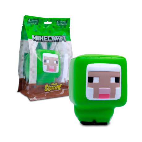 Minecraft Mega Squishme Series 4 Green Sheep Minecraft Mega Squishme Series 4 Green Sheep