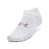 UA Essential No Show 3pk-WHT GRY-025