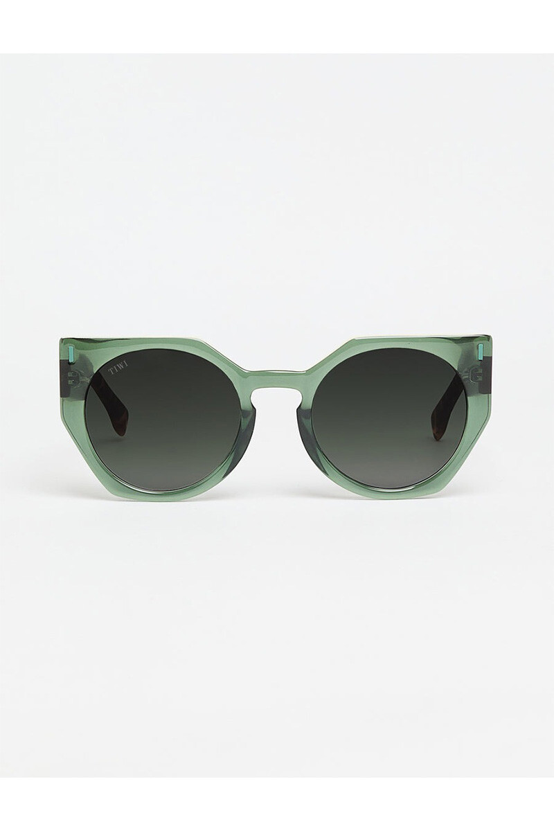 Lentes Tiwi Venus - Crystal Green-beige Top Line With Green Grad 