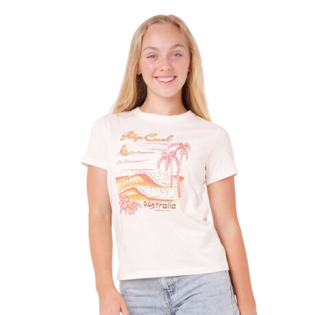 Remera Rip Curl Waikiki Standard Niño